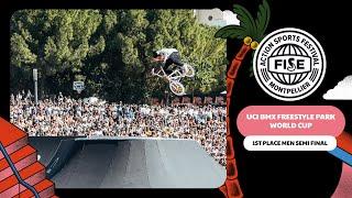 Brandon Loupos - 1st Place Men Semi Final UCI BMX Freestyle Park World Cup