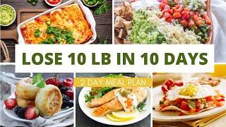 How to lose weight fast 10 pounds in 10 days 2 Day dietmeal plan