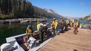 Young firefighters on the frontlines of California wildfires