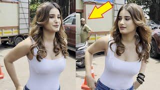 Raveena Tandon Daughter Rasha Thadani Makes Head Turn In a White Tank Top & Denim