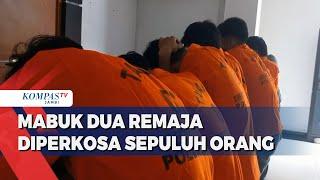 Mabuk Dua Remaja di Perkosa Sepuluh Orang