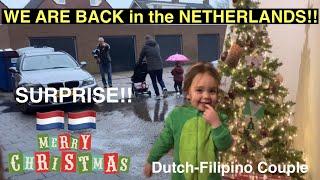 WE ARE BACK in the Netherlands MERRY CHRISTMAS SURPRISE FOR ANNA Unwrapping Christmas gifts️