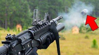 The Little but Powerful M320 & M203 Grenade Launcher in Action  Shooting