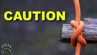 Worlds MOST DANGEROUS Knot?  ..or the most USEFUL?  How to tie the Constrictor Hitch