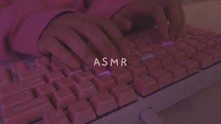 Cozy ASMR 2h keyboard typing on ceramic keycaps 