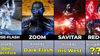 The Cause of DEATH of All Flash VILLAINS S1-S9