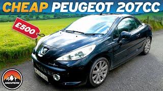 I BOUGHT A CHEAP PEUGEOT 207CC FOR £500