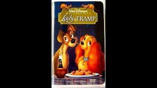 Opening and Closing to Lady and the Tramp VHS 1998