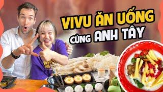 Lần đầu cho Tây thử LẨU SINH VIÊN Đồ Ăn Vỉa Hè VIỆT NAM  Will Pháp và Tiểu Màn Thầu