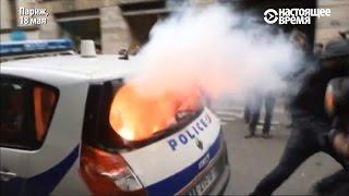 Реакция полицейского на поджог машины