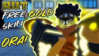 Star Platinum GOLD 1v1 in AUT  A Universal Time AUT 1v1 Combo Free Skin EVENT