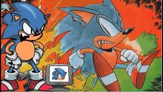 Original Fleetway Extra Life Sonic Revival With V.S Extra Life Sonic