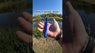 CRAZY PEN FISHING ROD #bassfishing #shorts