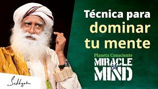 Una técnica para dominar la mente  El milagro de la mente Sadhguru Español