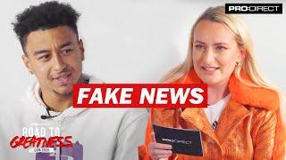 JESSE LINGARD  FAKE NEWS WITH AMELIA DIMOLDENBERG