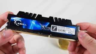 G.Skill RipjawsX 16GB 2133mhz CL9 Unboxing  2x8GB Dual Channel