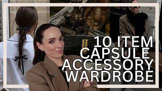 HOW TO BUILD A 10 PIECE CAPSULE WINTER ACCESSORIES WARDROBE my wardrobe essentials for cold weather