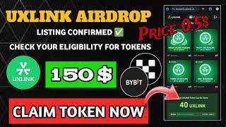 UXLINK Airdrop Listing Update  Check your Uxlink Token Eligibility   Claim Your Uxlink Tokens