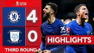 Chelsea Hit Four Past Preston  Chelsea 4-0 Preston North End  Highlights  Emirates FA Cup 2023-24