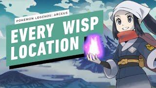 Pokemon Legends Arceus - Every Wisp Location