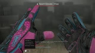 CSGO Sport Gloves Vice field tested opening  adult toddler gets very excited