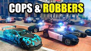 GTA 5 COPS AND ROBBERS GAME MODE COPS N CROOKS