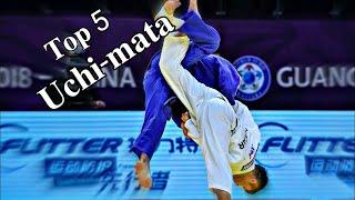 Top 5 Uchi-mata  柔道