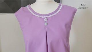 Easy way to sew beautiful neckline for beginners  Sewing Techniques