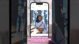 GENIUS way to clean your iphone camera roll