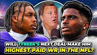 Will TYREEK HILL Be the Next Highest Paid WR? 