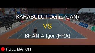 KARABULUT Deniz CAN VS BRANIA Igor FRA - Open Super 12 Auray 2023