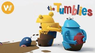 Tumblies - Discovering the world with cartoons Dust bin Mud and Hide and seek  Ep. 7