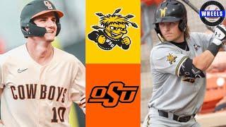 Wichita State vs #14 Oklahoma State Historic Performance  2024 College Baseball Highlights