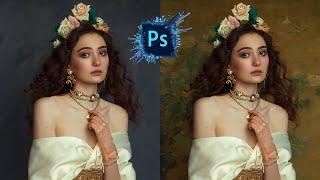 Change The Background of your Pictures Create Old Masters Look Photoshop Tutorial