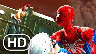 MJ Catches Spider-Man Cheating With Black Cat Scene 4K ULTRA HD - Spider-Man Game