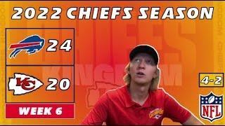 Kansas City Chiefs Fan REACTS to Week 6 vs. Bills  BUF 24-20 KC  2022 NFL Season