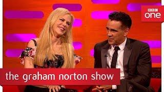 Nicole Kidman ruffled by Alexander Skarsgard kiss pic - The Graham Norton Show 2017 - BBC One