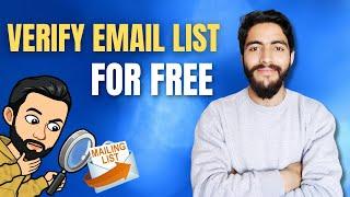 How to Verify your Email List For Free  Email Verification