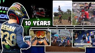 Haiden Deegan 10 Year Timeline  50s to SMX Champion