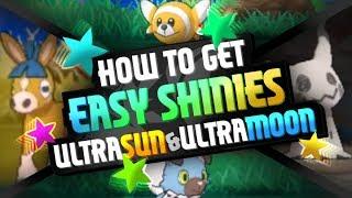 EASY SHINY POKEMON in POKEMON ULTRA SUN AND MOON How to get Shiny Pokemon in Ultra Sun and Moon