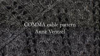 COMMA cable pattern