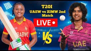  UAE Women vs Zimbabwe Women Live  UAEW vs ZIMW  Womens T20 Namibia 2024  Live Cricket Match