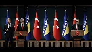 Erdoğan - Çoviç Ortak Basın Toplantısı