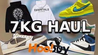 7KG HooBuy Haul Non Npc Haul Eric Emmanuel Chrome Heart Jordan Essentials Dunks & more