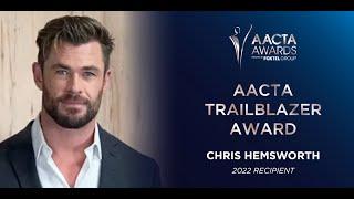Russell Crowe Presents Chris Hemsworth with the 2022 AACTA Trailblazer Award