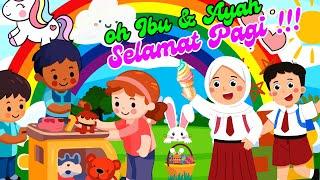  Lagu Oh Ibu dan Ayah  Pergi Belajar  Lagu Anak Anak - Nursery Rhymes