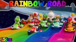 HOT WHEELS MARIO KART RAINBOW ROAD RACE  JonRacer3