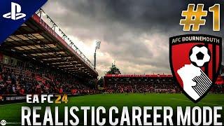 EA FC 24  Realistic Career Mode  #1  Bournemouth