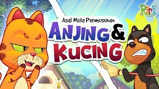 Asal Mula Permusuhan Anjing & Kucing  Dongeng Anak Bahasa Indonesia  Cerita Rakyat