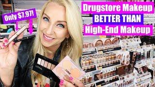 Drugstore Makeup Haul BETTER & More Affordable than High End TRY-ON & FIRST IMPRESSIONS Too